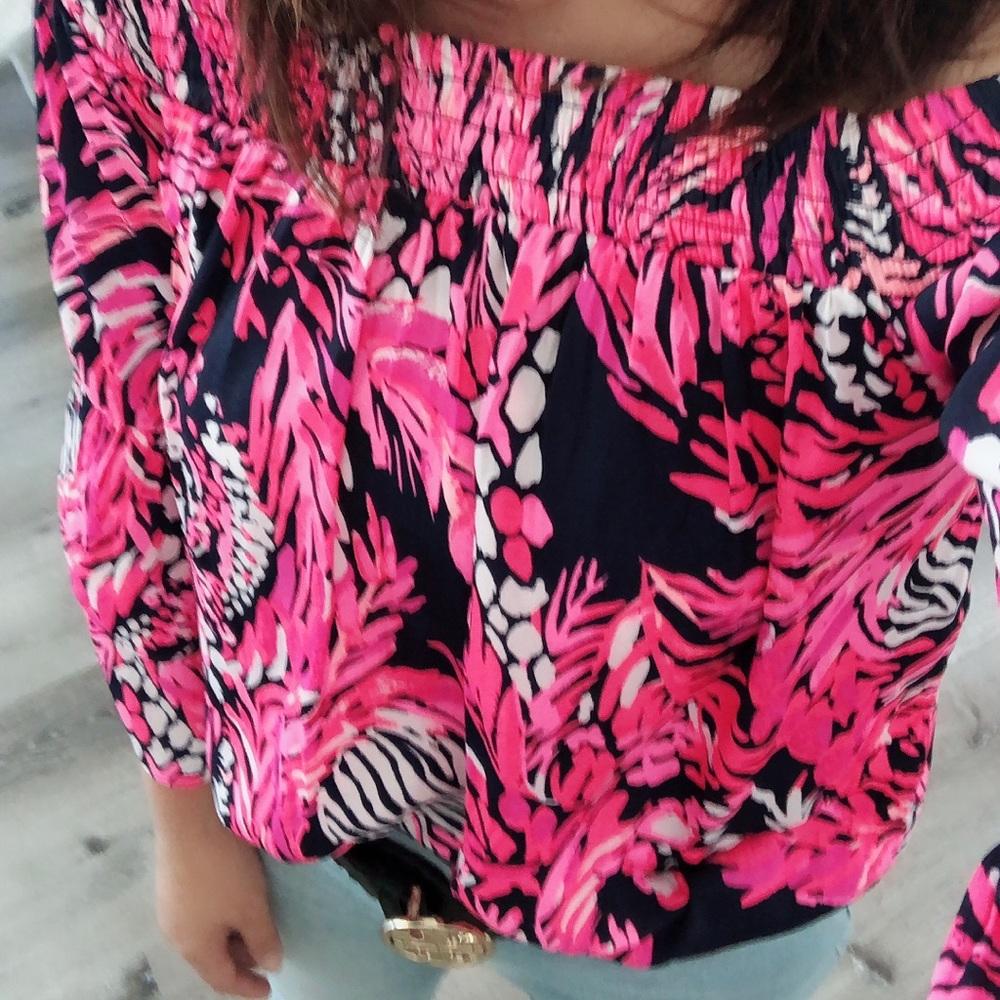 New Lilly Pulitzer Tobyn Top